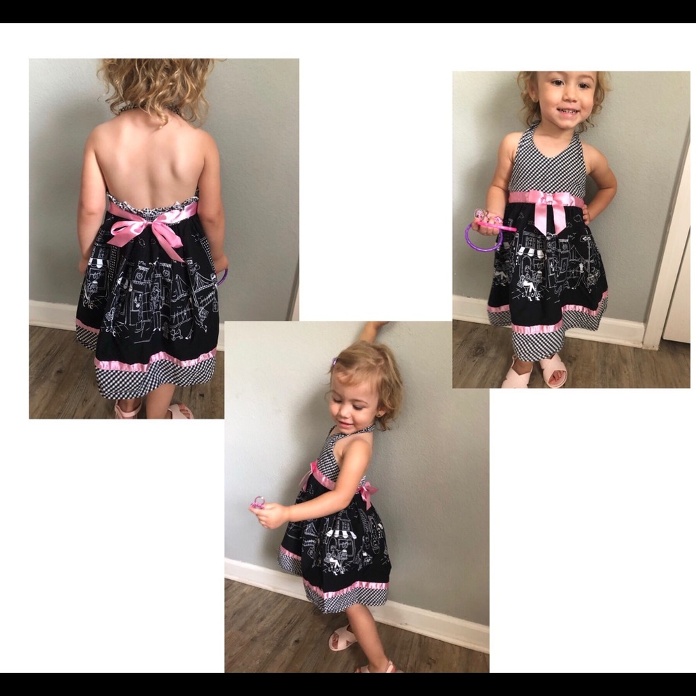 Toddler French styled Spring/Summer dress